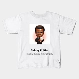 Icon: Sidney Poitier Kids T-Shirt